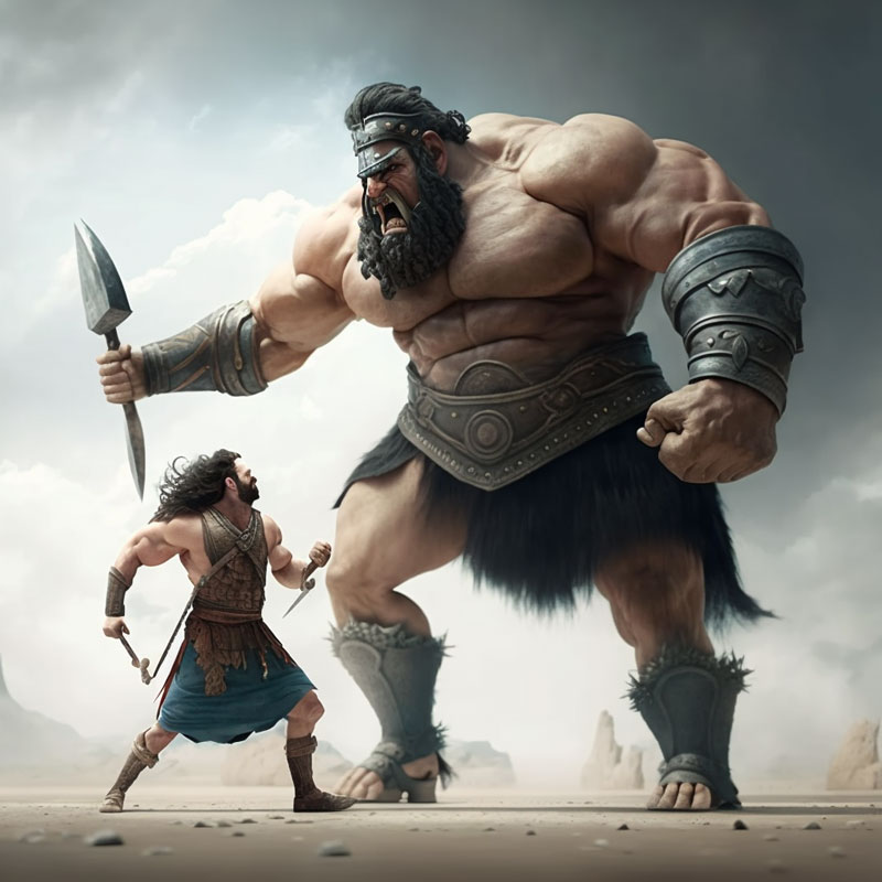 David & Goliath