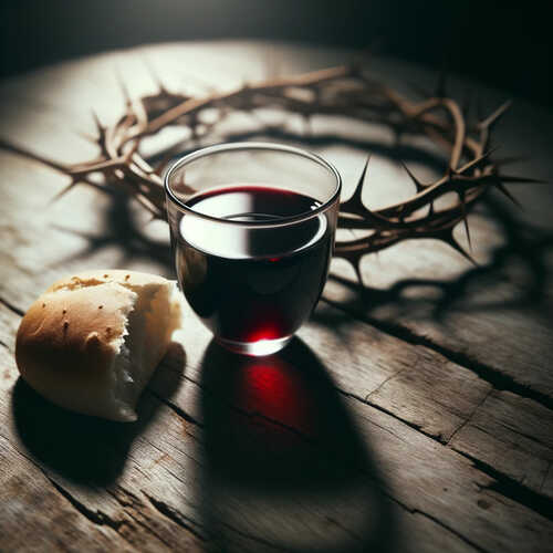 Bread and Wine and Crown of Thorns